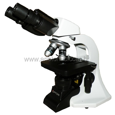 Microscópio Biológico Binocular Otica infinita, Aumento 40X até 1000X, Objetiva Planacromática Infinita e Iluminação LED 3W.